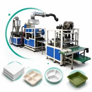 degradable food container machine