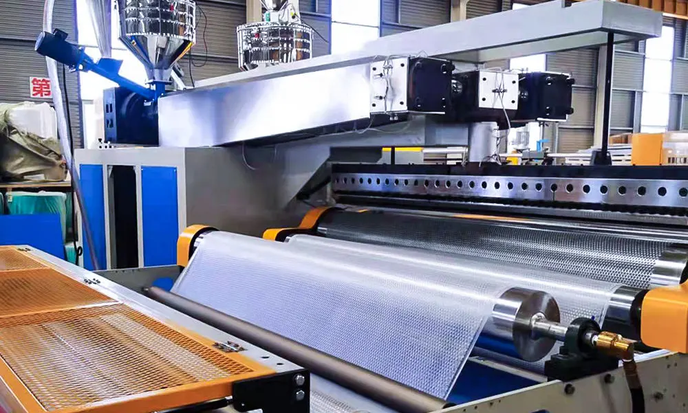 Bubble Film extruding unit